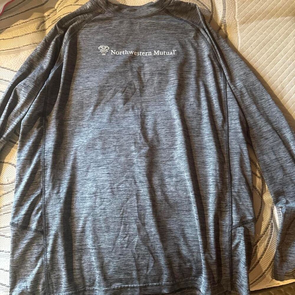 Mutual-weave Men's Grey Shirt